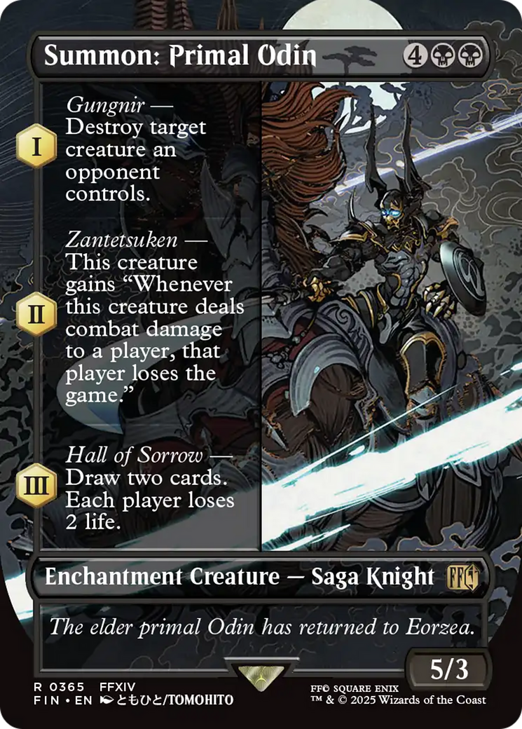 Summon: Primal Odin (Borderless) [FINAL FANTASY] | Lots Moore NSW