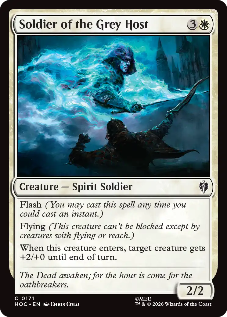 Soldier of the Grey Host [The Hobbit: Eternal-Legal] | Lots Moore NSW