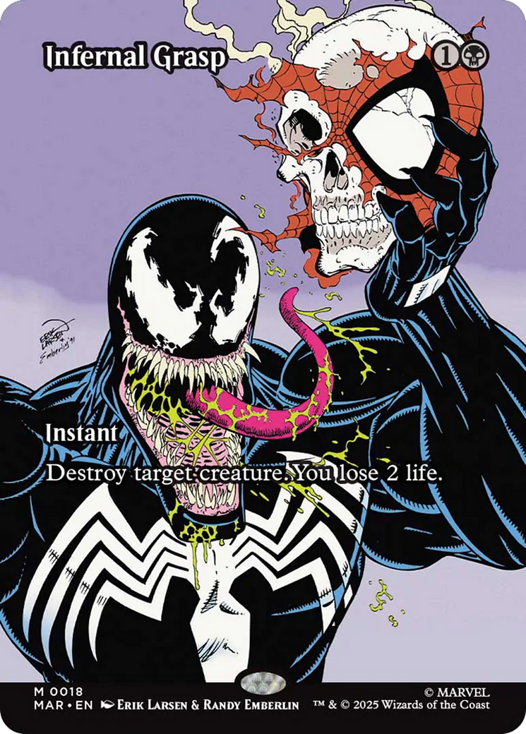 Infernal Grasp (Borderless) [Marvel Universe: Eternal-Legal] | Lots Moore NSW