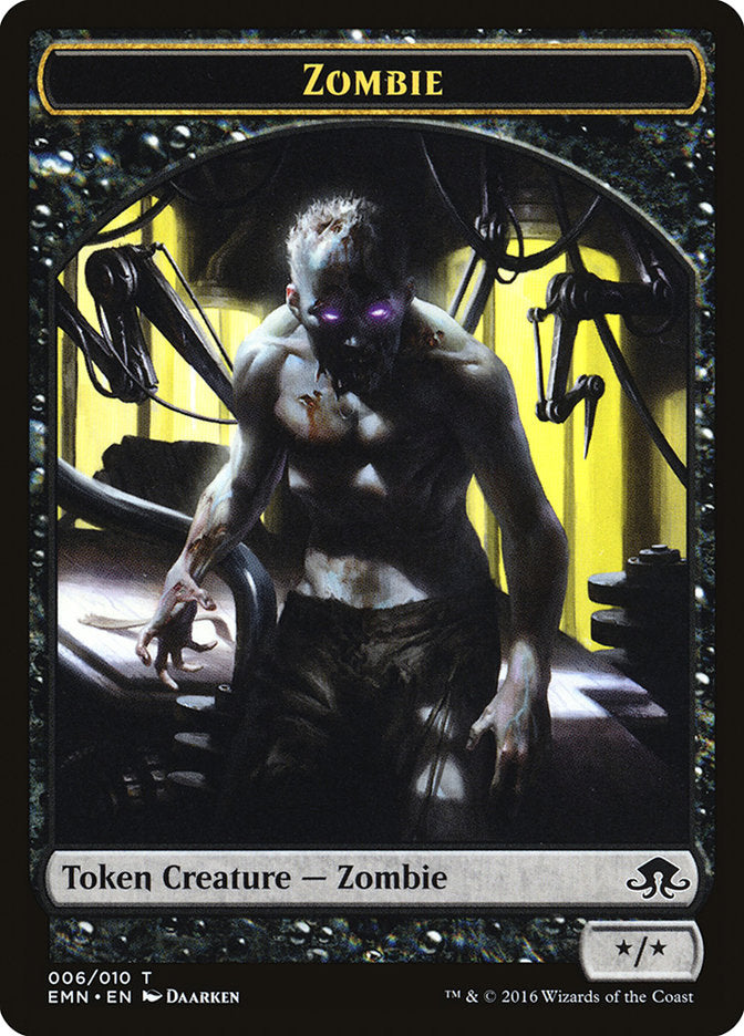 Zombie Token (006/010) [Eldritch Moon Tokens] | Lots Moore NSW