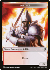 Copy // Soldier Double-Sided Token (Surge Foil) [Marvel Super Heroes Commander Tokens] | Lots Moore NSW