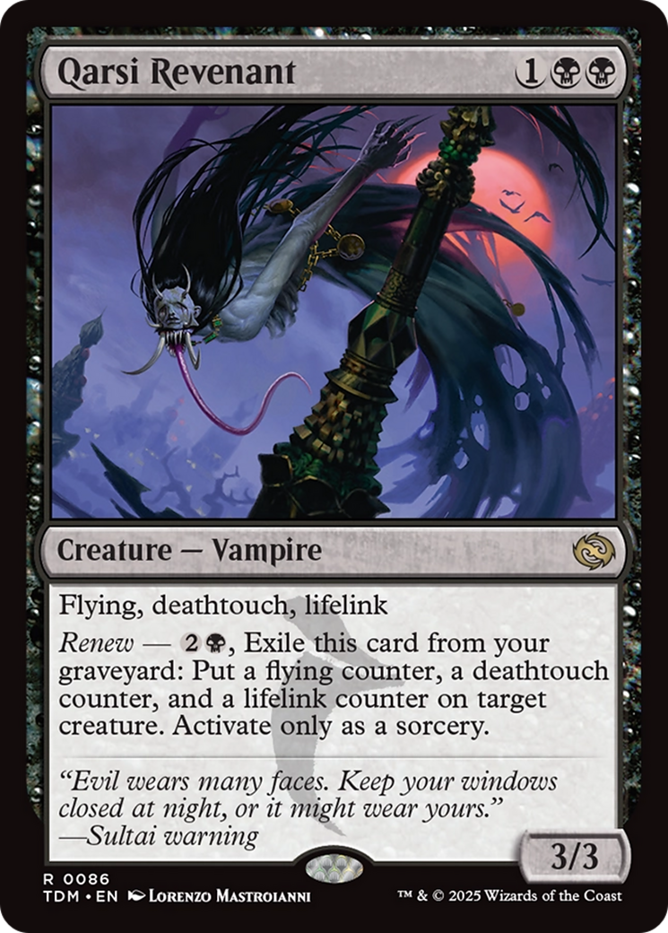 Qarsi Revenant [Tarkir: Dragonstorm] | Lots Moore NSW