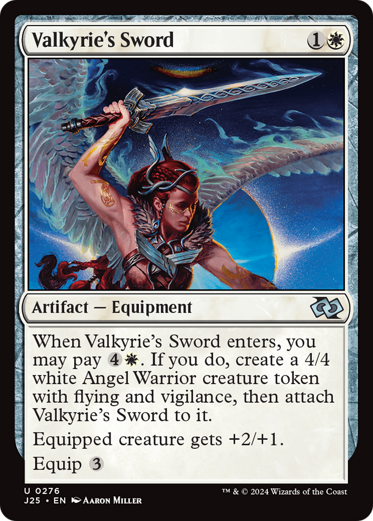 Valkyrie's Sword [Foundations Jumpstart] | Lots Moore NSW