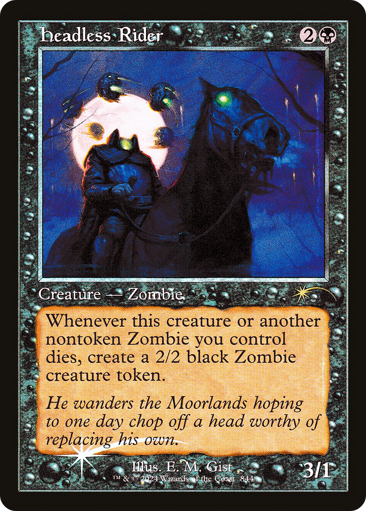 Headless Rider (Retro Frame) [Secret Lair Drop Series] | Lots Moore NSW