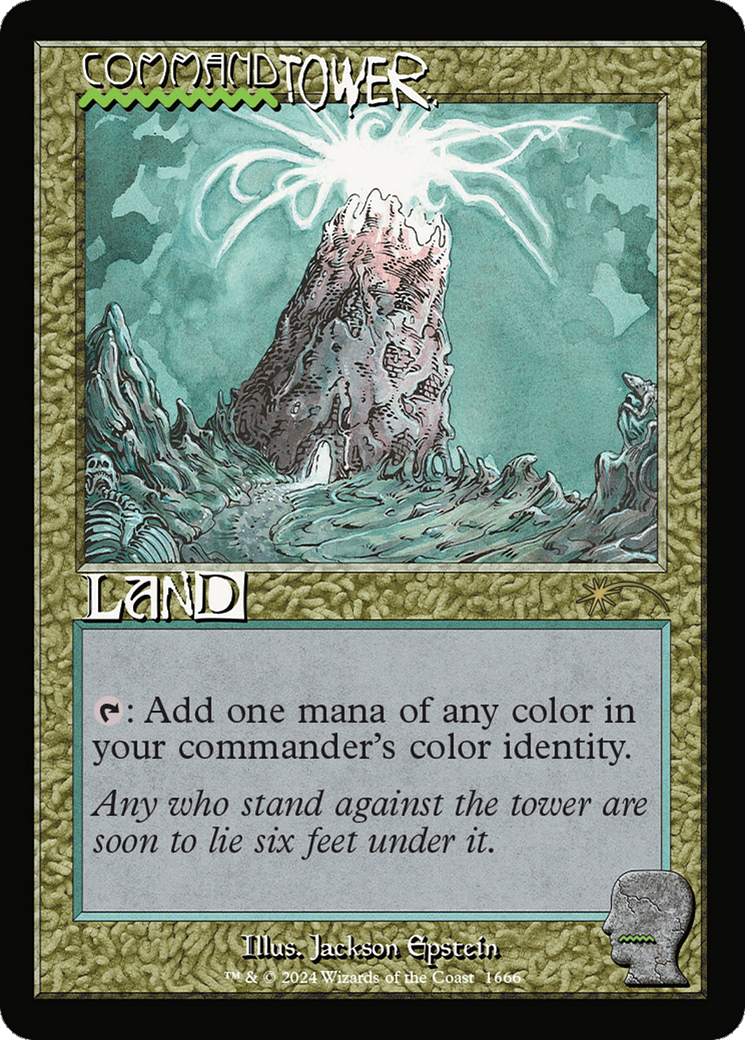 Command Tower (1666) (Rainbow Foil) [Secret Lair Drop Series] | Lots Moore NSW