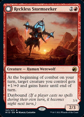 Reckless Stormseeker // Storm-Charged Slasher [Innistrad: Midnight Hunt] | Lots Moore NSW