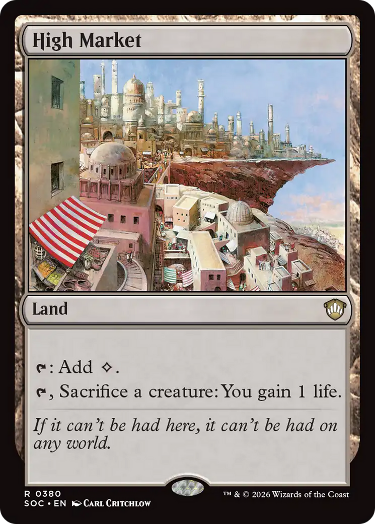 High Market [Secrets of Strixhaven Commander] | Lots Moore NSW