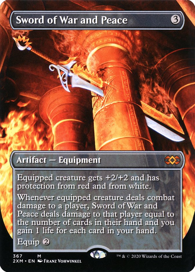 Sword of War and Peace (Toppers) [Double Masters] | Lots Moore NSW