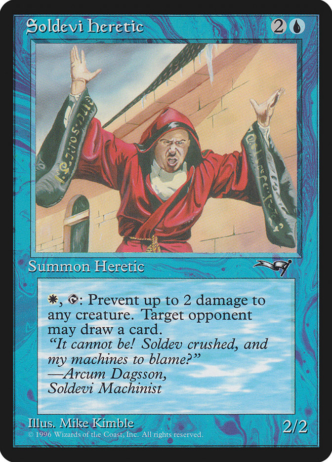 Soldevi Heretic (Hands Raised) [Alliances] | Lots Moore NSW
