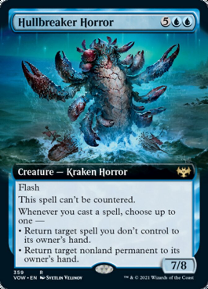 Hullbreaker Horror (Extended Art) [Innistrad: Crimson Vow] | Lots Moore NSW