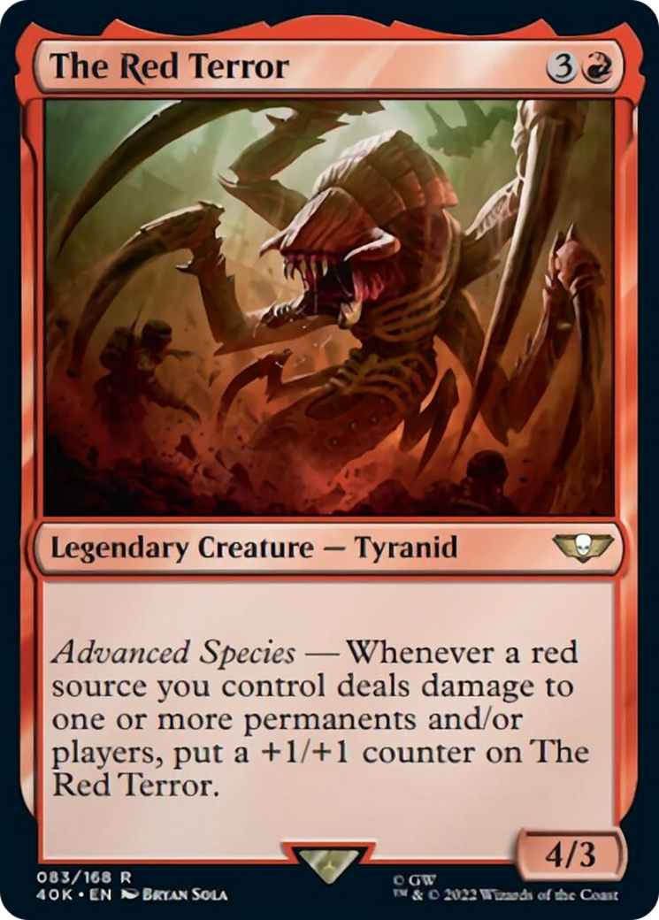The Red Terror (Surge Foil) [Warhammer 40,000] | Lots Moore NSW