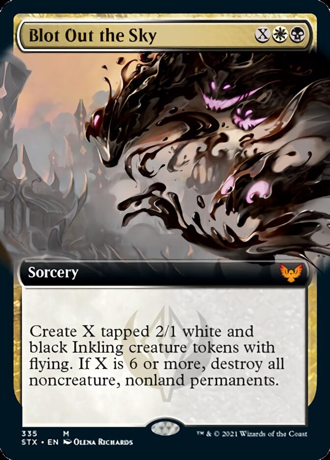 Blot Out the Sky (Extended Art) [Strixhaven: School of Mages] | Lots Moore NSW