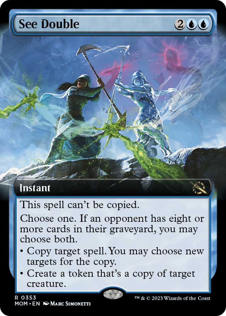 See Double (Extended Art) [March of the Machine] | Lots Moore NSW