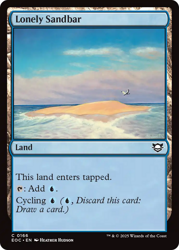 Lonely Sandbar [Edge of Eternities Commander] | Lots Moore NSW