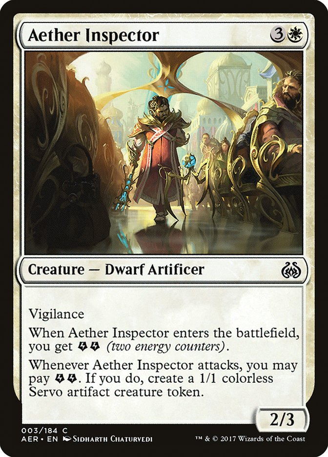 Aether Inspector [Aether Revolt] | Lots Moore NSW