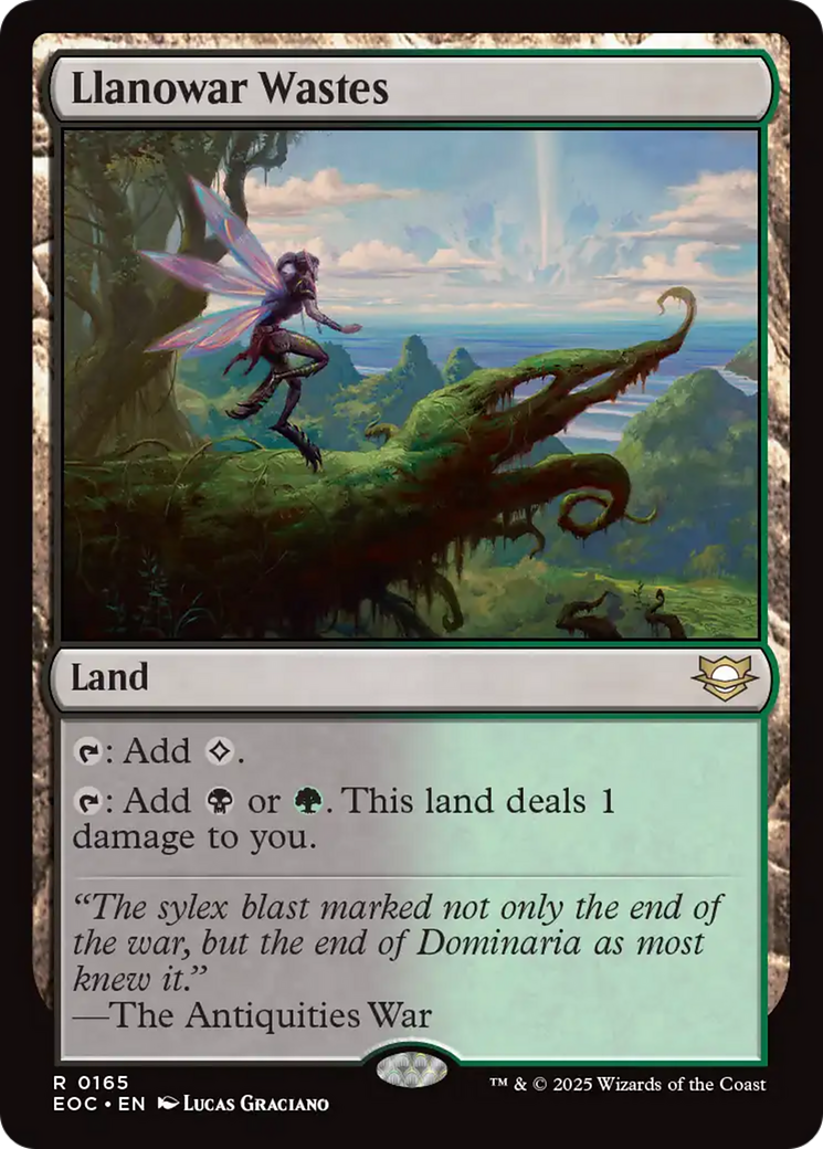 Llanowar Wastes [Edge of Eternities Commander] | Lots Moore NSW