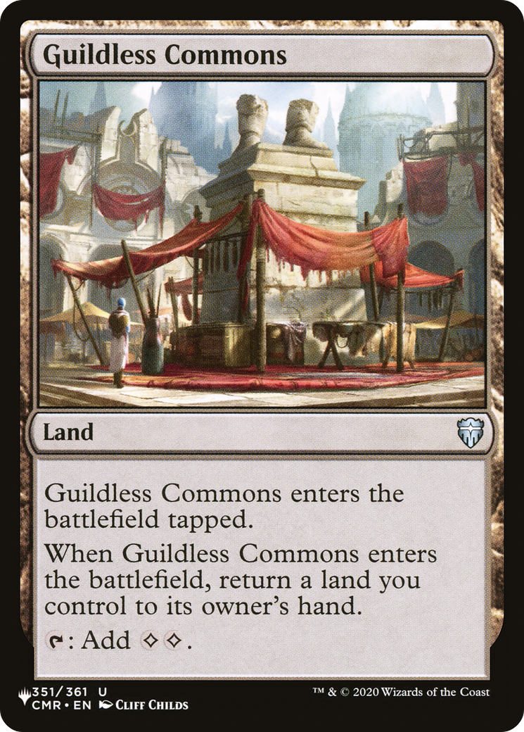 Guildless Commons [The List] | Lots Moore NSW