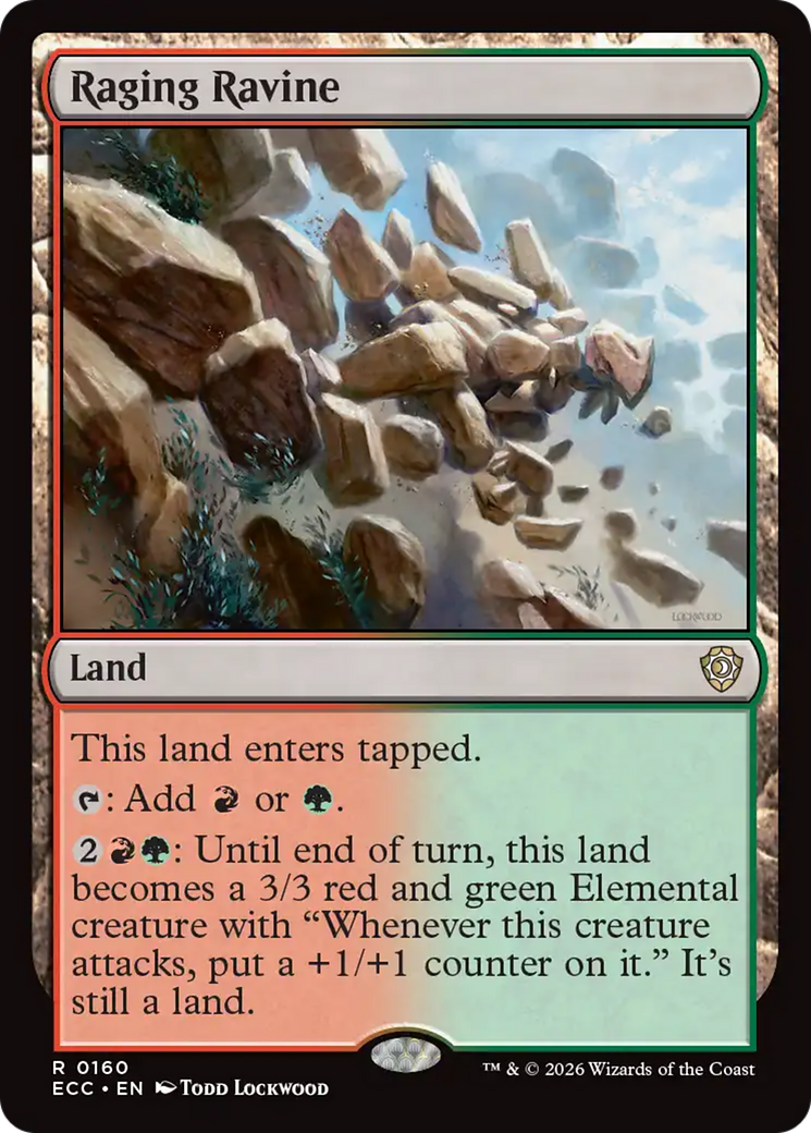 Raging Ravine [Lorwyn Eclipsed Commander] | Lots Moore NSW
