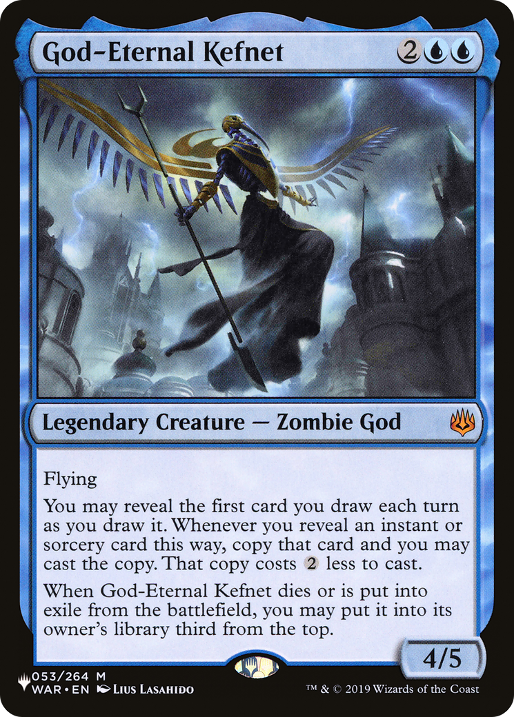 God-Eternal Kefnet [The List] | Lots Moore NSW