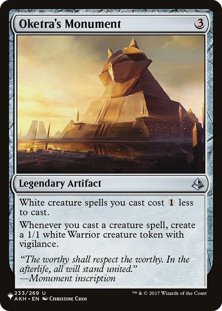 Oketra's Monument [Secret Lair: Angels] | Lots Moore NSW