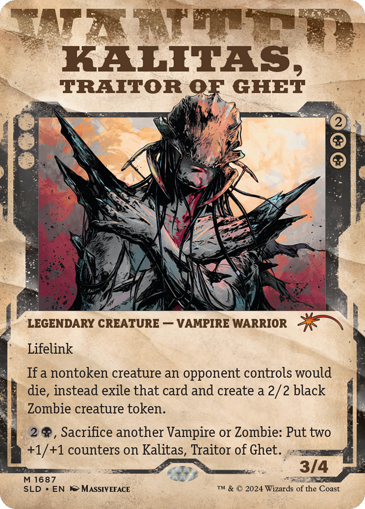 Kalitas, Traitor of Ghet [Secret Lair Drop Series] | Lots Moore NSW