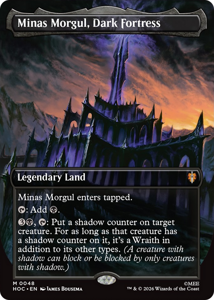 Minas Morgul, Dark Fortress (Borderless) [The Hobbit: Eternal-Legal] | Lots Moore NSW