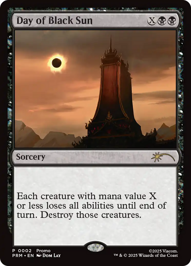 Day of Black Sun [Spotlight Series] | Lots Moore NSW