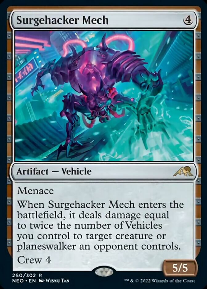 Surgehacker Mech [Kamigawa: Neon Dynasty] | Lots Moore NSW