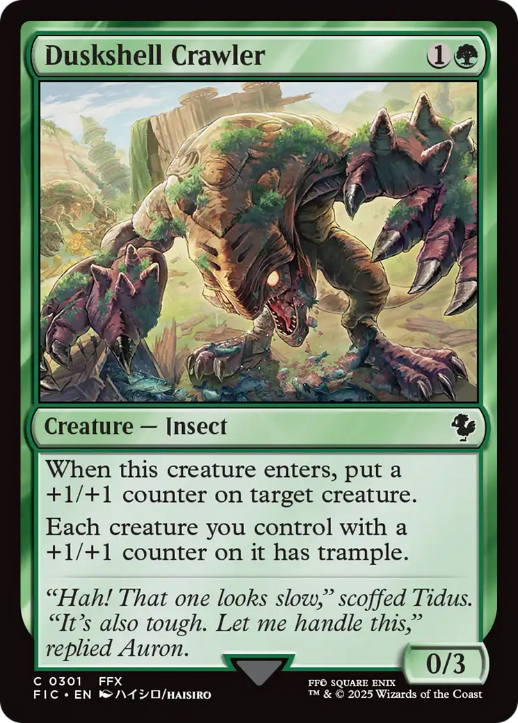 Duskshell Crawler [FINAL FANTASY Commander] | Lots Moore NSW