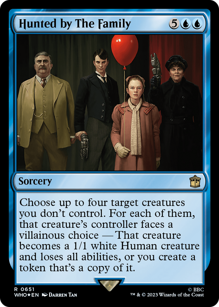 Hunted by The Family (Surge Foil) [Doctor Who] | Lots Moore NSW
