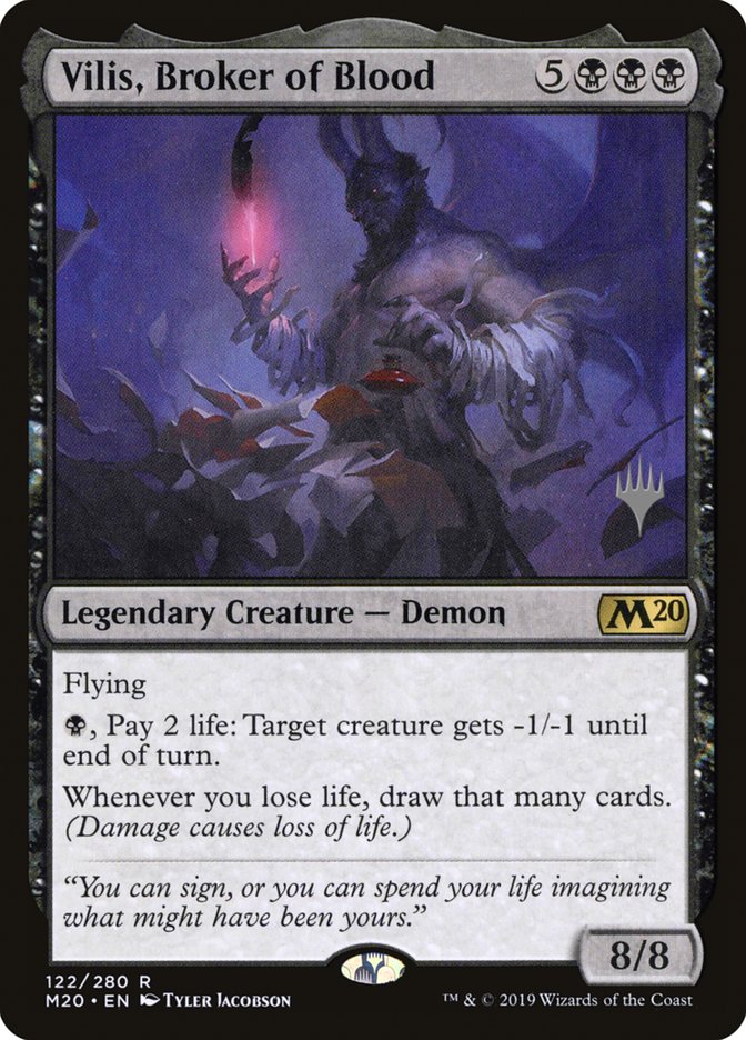 Vilis, Broker of Blood (Promo Pack) [Core Set 2020 Promos] | Lots Moore NSW