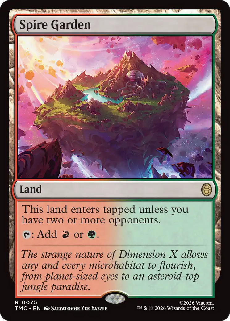 Spire Garden [Teenage Mutant Ninja Turtles Commander] Magic: The Gathering | Lots Moore NSW