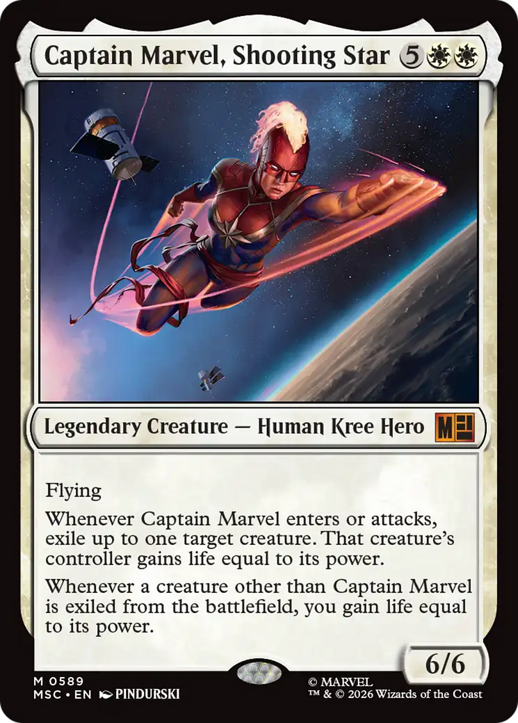 Captain Marvel, Shooting Star [Marvel Super Heroes Commander] | Lots Moore NSW