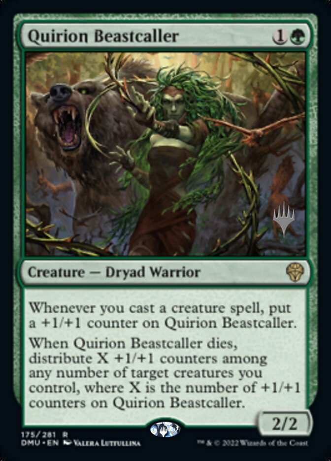 Quirion Beastcaller (Promo Pack) [Dominaria United Promos] | Lots Moore NSW