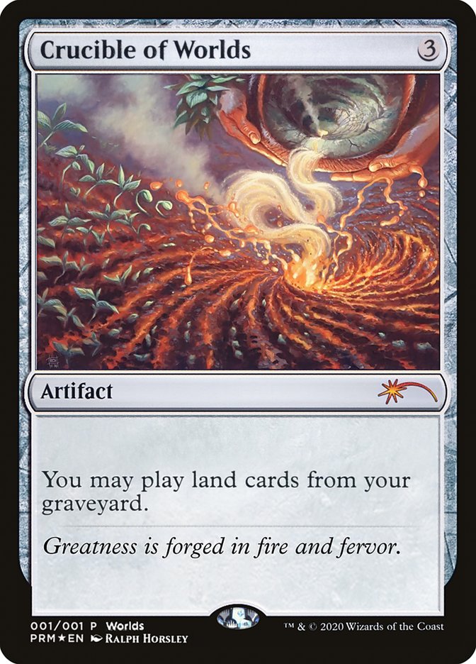 Crucible of Worlds (Worlds) [World Championship Promos] | Lots Moore NSW