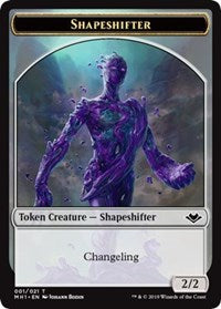 Shapeshifter (001) // Construct (017) Double-Sided Token [Modern Horizons Tokens] | Lots Moore NSW
