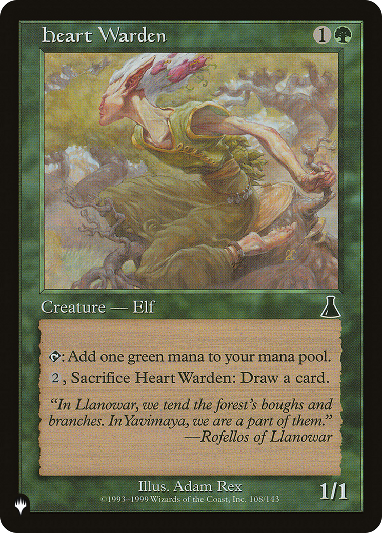 Heart Warden [The List] | Lots Moore NSW