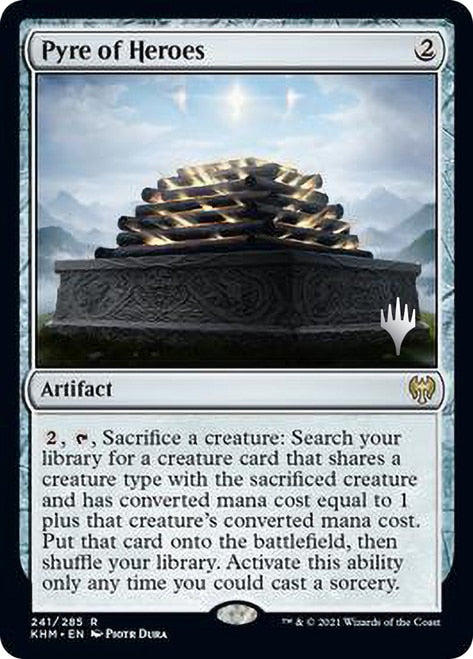 Pyre of Heroes (Promo Pack) [Kaldheim Promos] | Lots Moore NSW