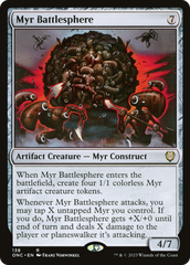 Myr Battlesphere [Phyrexia: All Will Be One Commander] | Lots Moore NSW