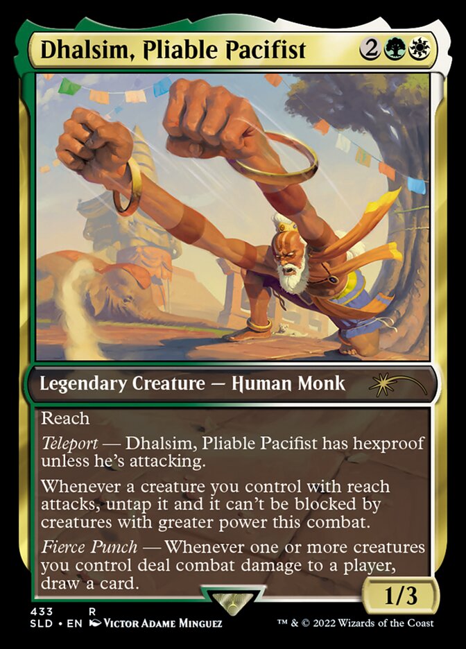 Dhalsim, Pliable Pacifist [Secret Lair Drop Series] | Lots Moore NSW