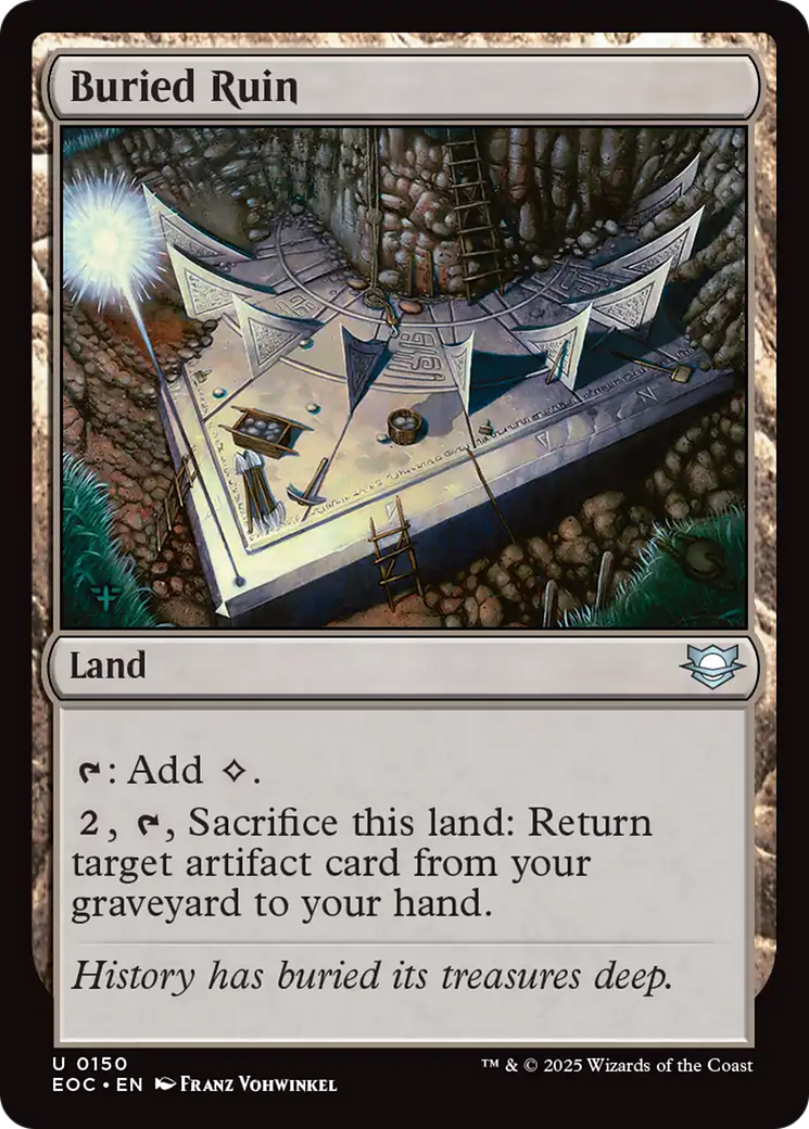Buried Ruin [Edge of Eternities Commander] | Lots Moore NSW