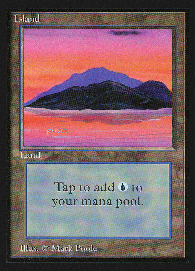 Island (Sunset / Signature on Left) [International Collectors' Edition] | Lots Moore NSW
