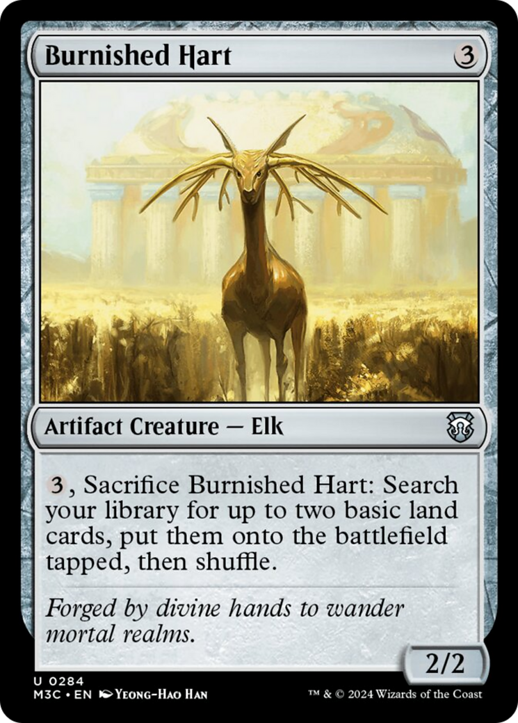 Burnished Hart (Ripple Foil) [Modern Horizons 3 Commander] | Lots Moore NSW