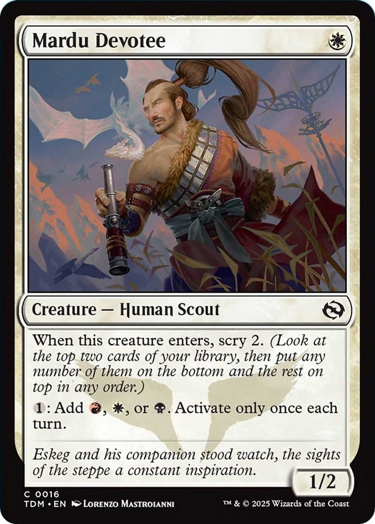 Mardu Devotee [Tarkir: Dragonstorm] | Lots Moore NSW