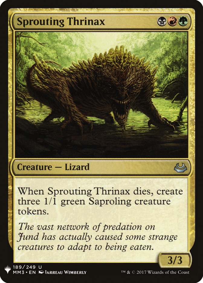Sprouting Thrinax [Mystery Booster] | Lots Moore NSW