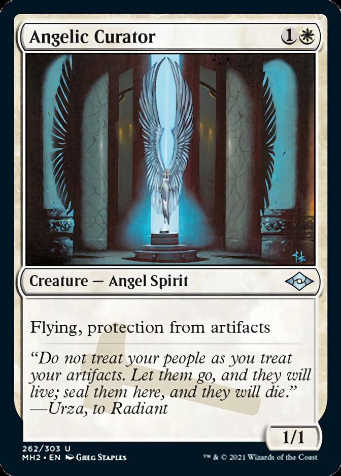 Angelic Curator (Foil Etched) [Modern Horizons 2] | Lots Moore NSW