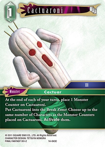Cactuaroni [Opus XIV: Crystal Abyss] | Lots Moore NSW