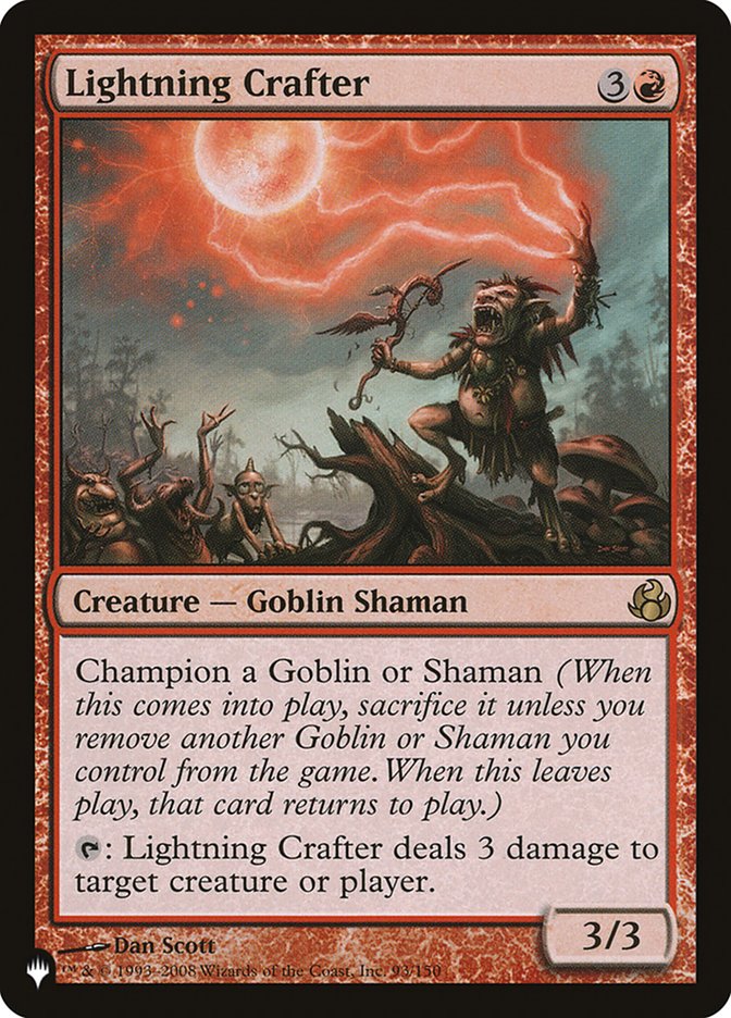 Lightning Crafter [The List] | Lots Moore NSW
