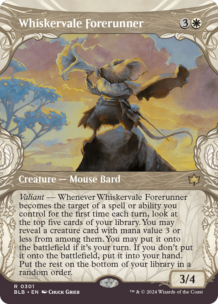 Whiskervale Forerunner (Showcase) [Bloomburrow] | Lots Moore NSW