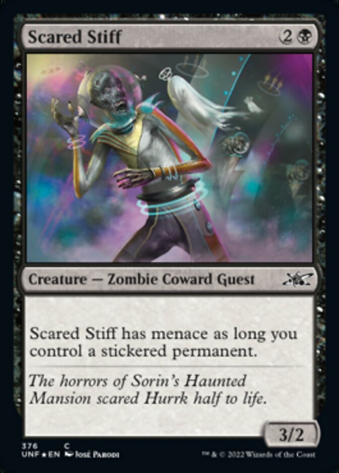 Scared Stiff (Galaxy Foil) [Unfinity] | Lots Moore NSW